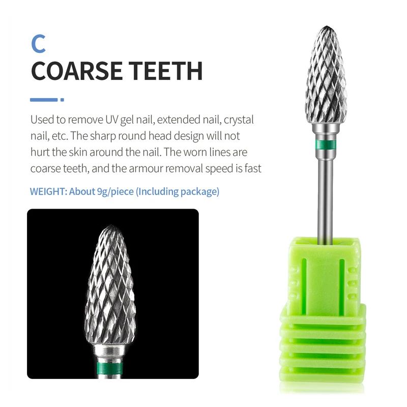 Color:Coarse teeth