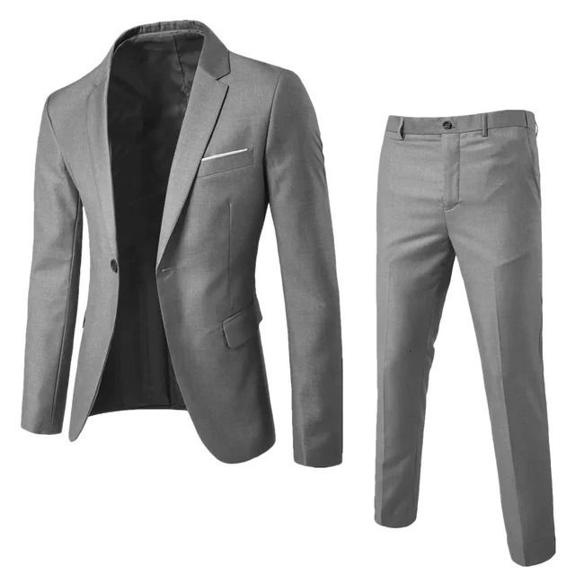 Grey 2piece Suit