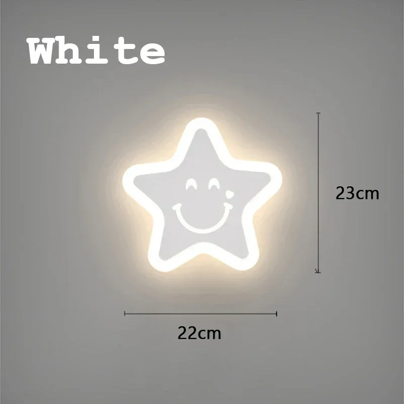 3 couleurs étoiles blanches