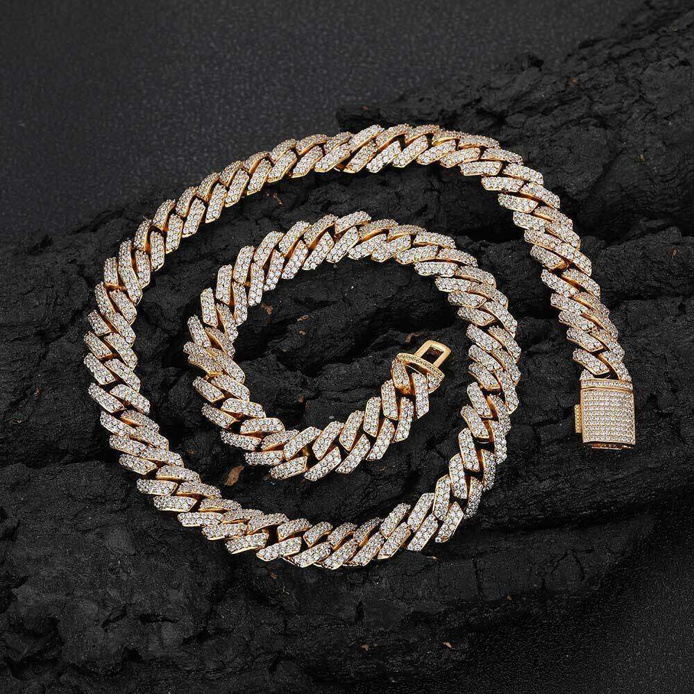 Gold (width 10 Mm)-Necklace 16 Inches