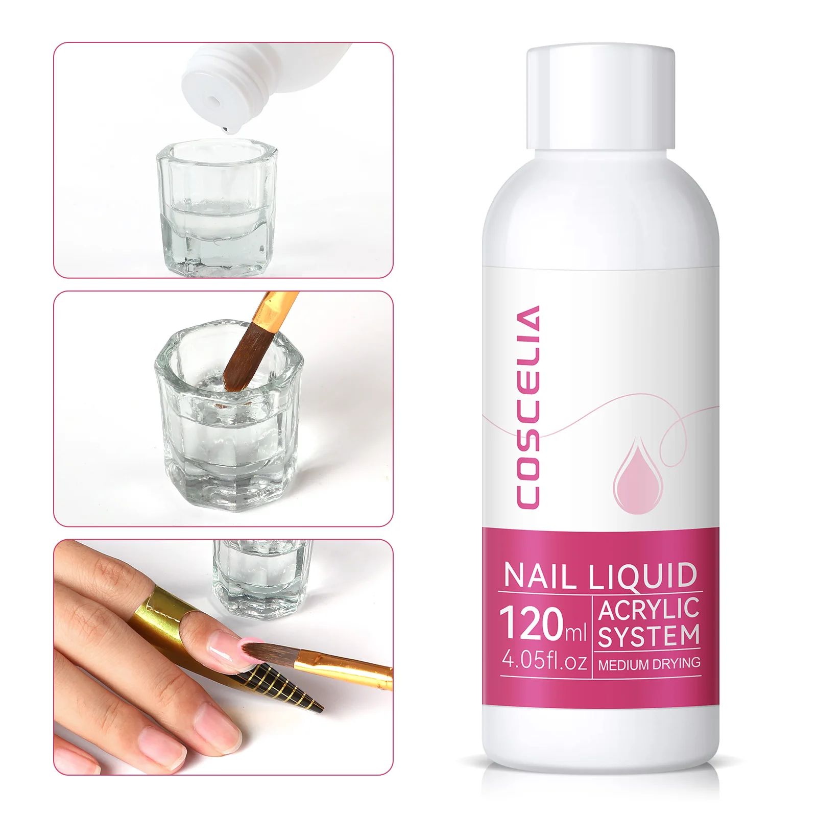 Color:120ml acrylic liquid