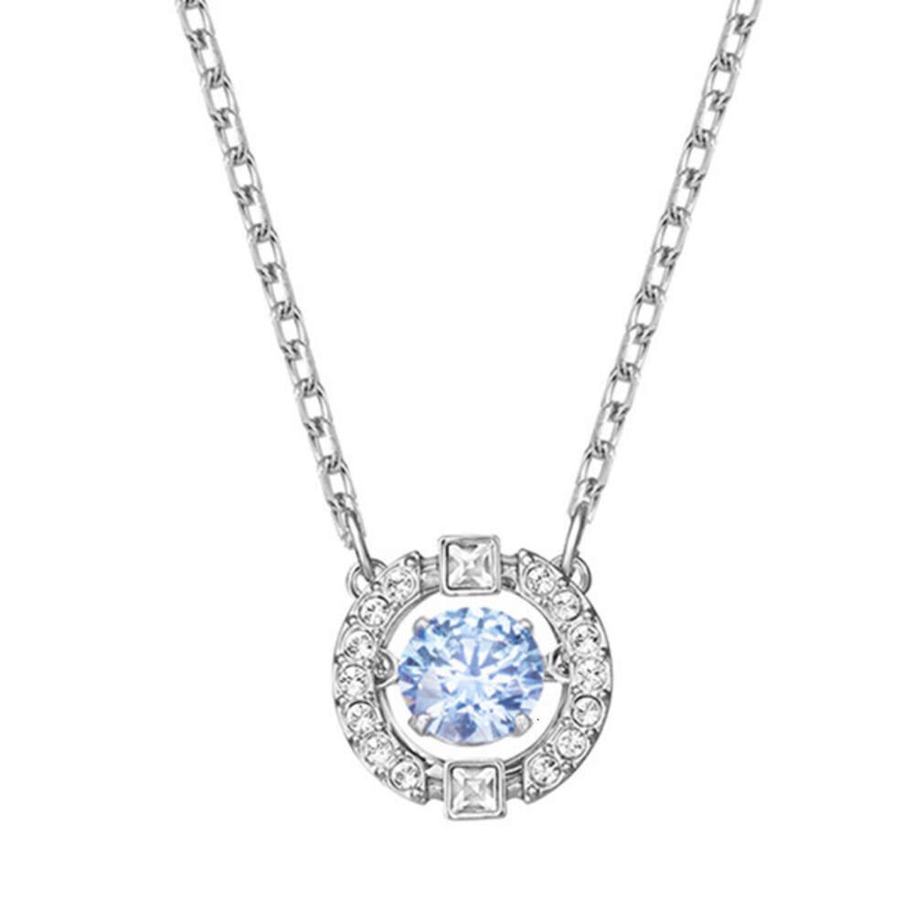 White gold blue diamond