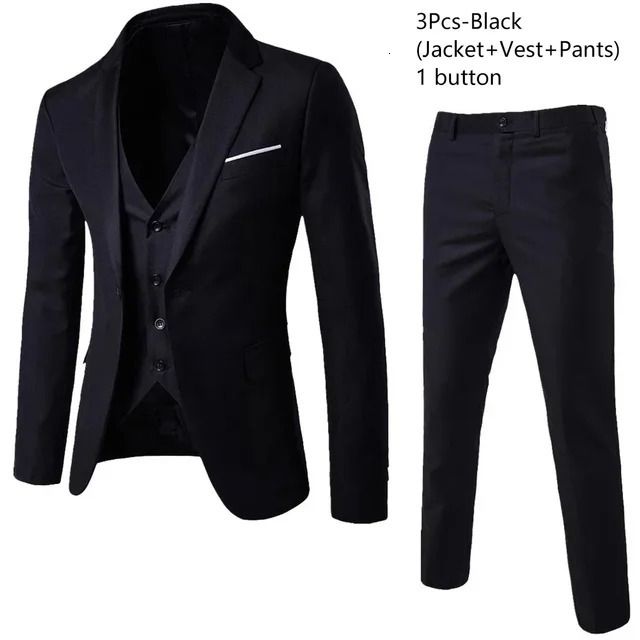 Black 3piece Suit