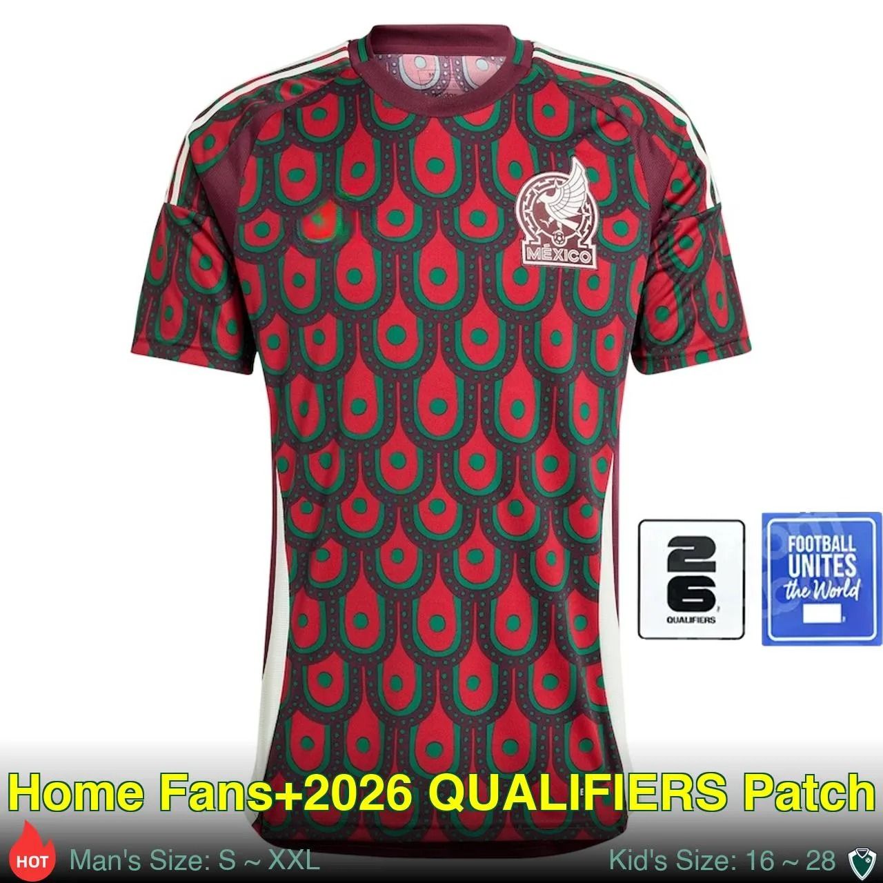 Home Fans+2026 QUALIFIERS Patch