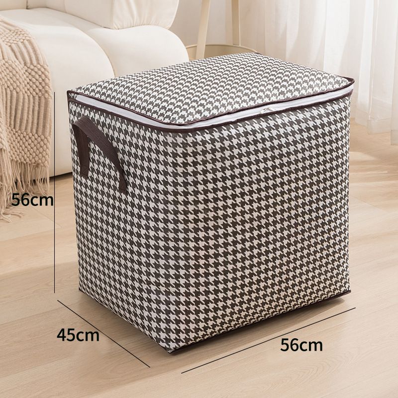 Houndstooth quilt bag [45*56*56CM]