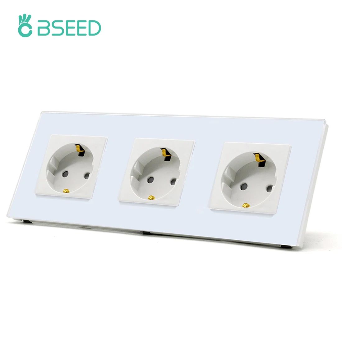 Triple socket-blanc