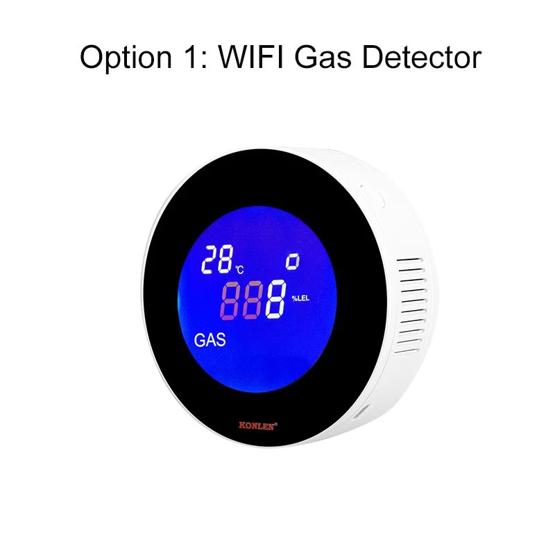 Color:WIFI Gas Detector