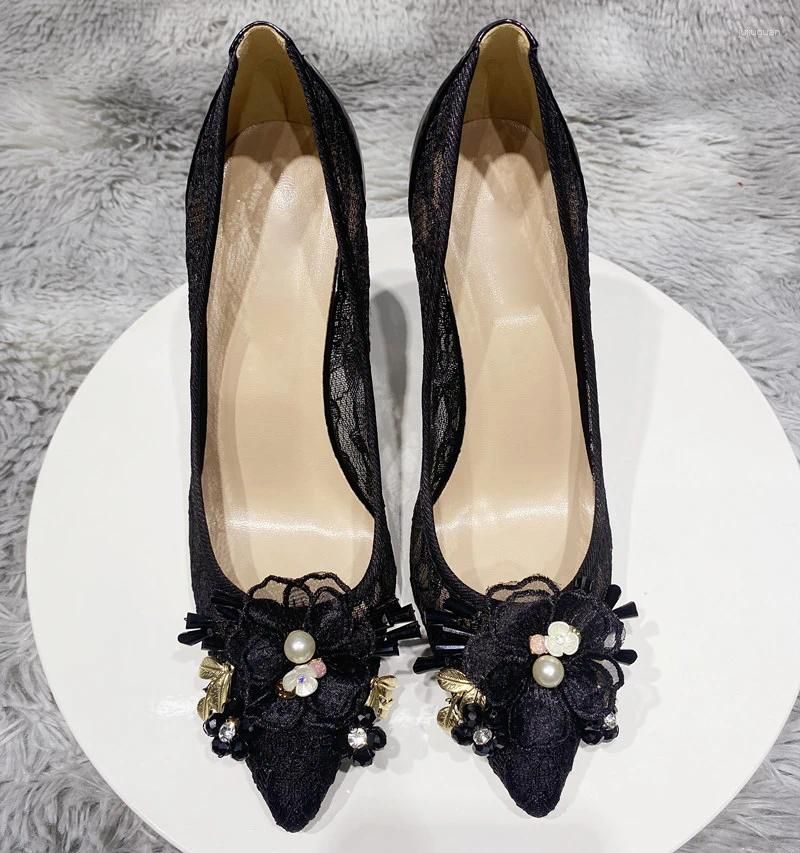 8cm Black Heel