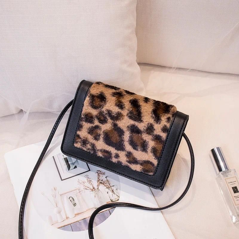 Leopard print black