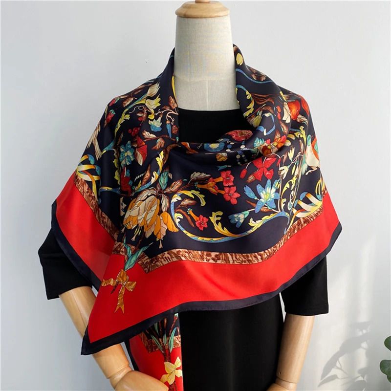 110cm Silk Scarf 3