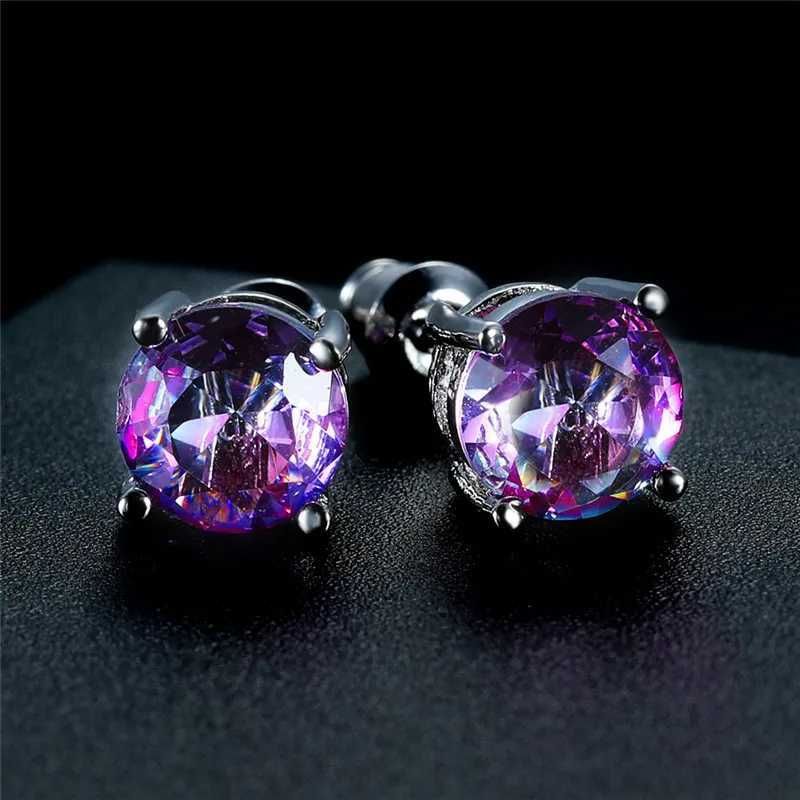 Purple Pink Earrings