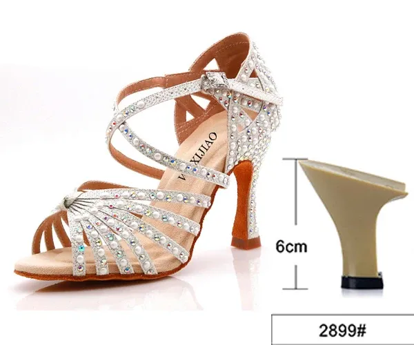 White heel 6cm