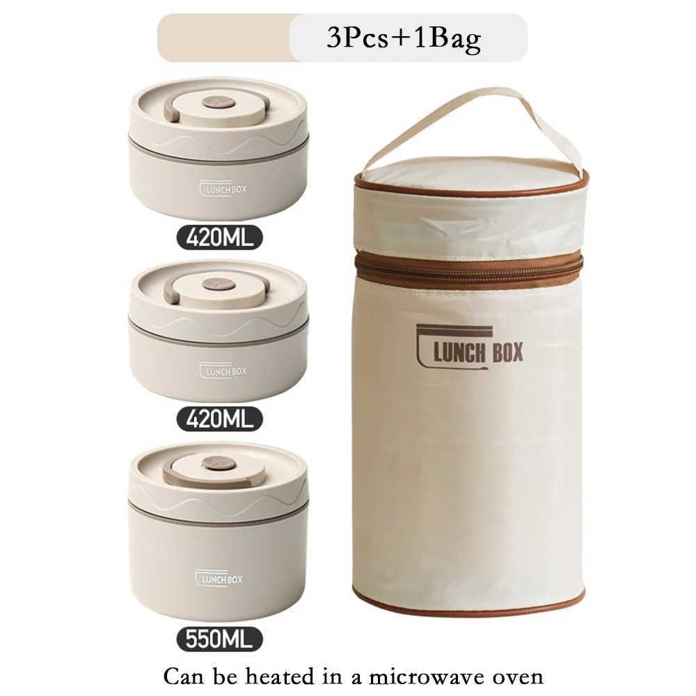 3 Pieces, 1 Bag, Beige Color