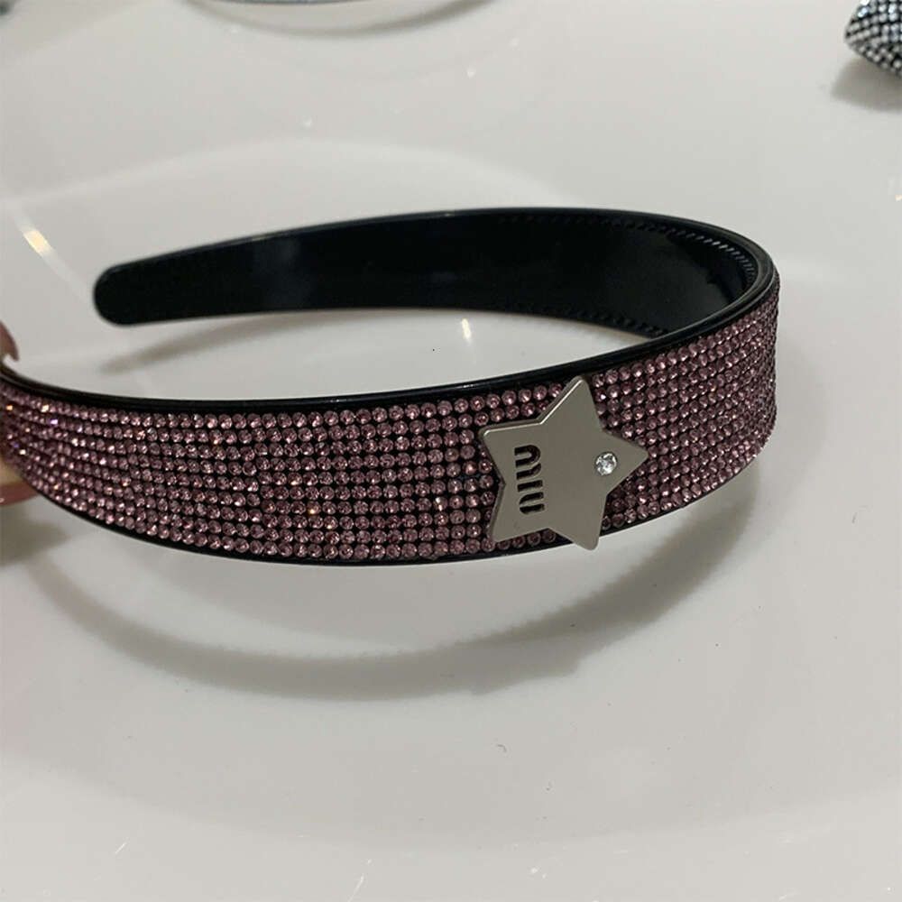 Pink Crystal Hair Band