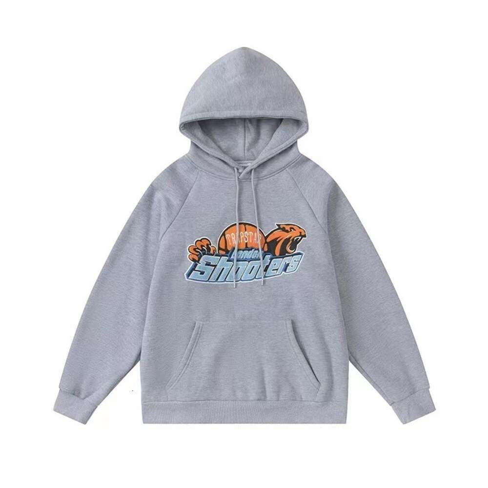 Grey 4-letter hoodie