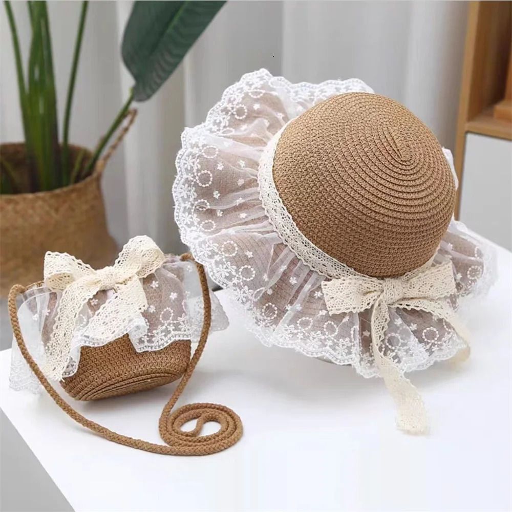 03 Lace Bow Khaki