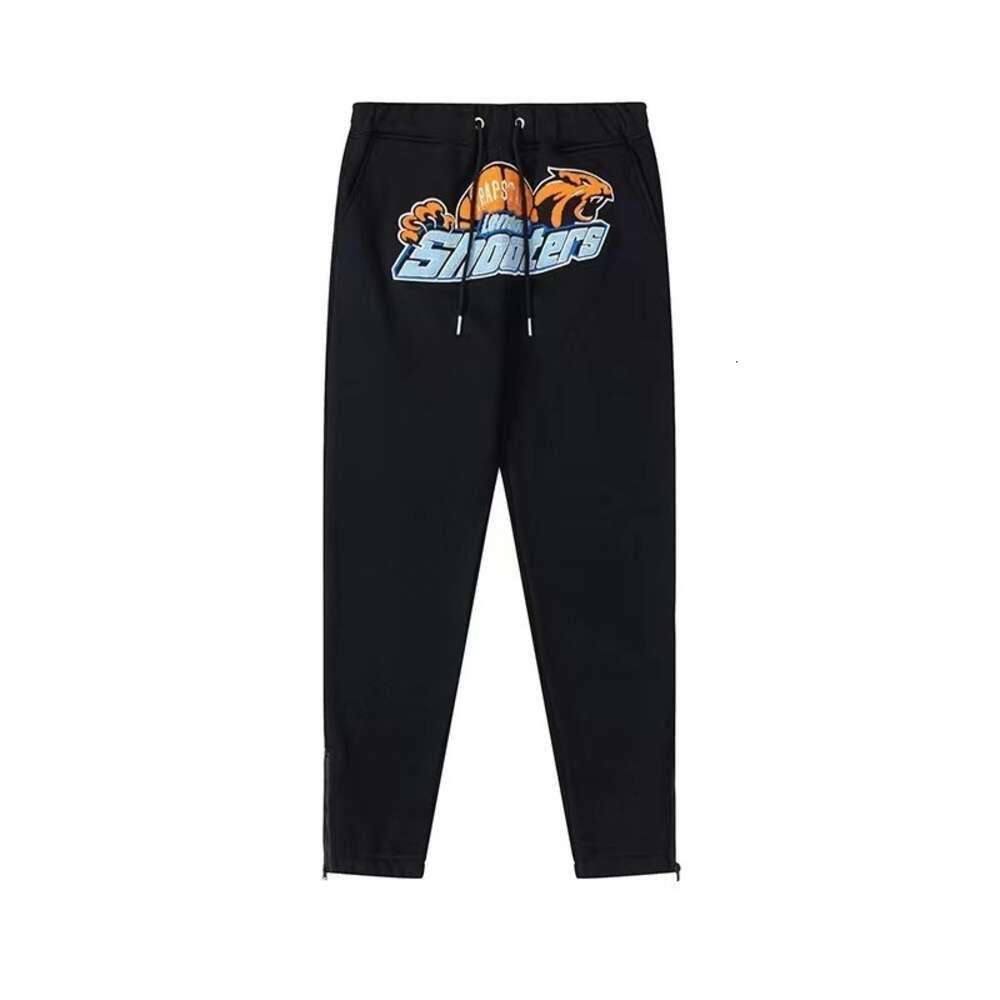 Black 4-letter pants