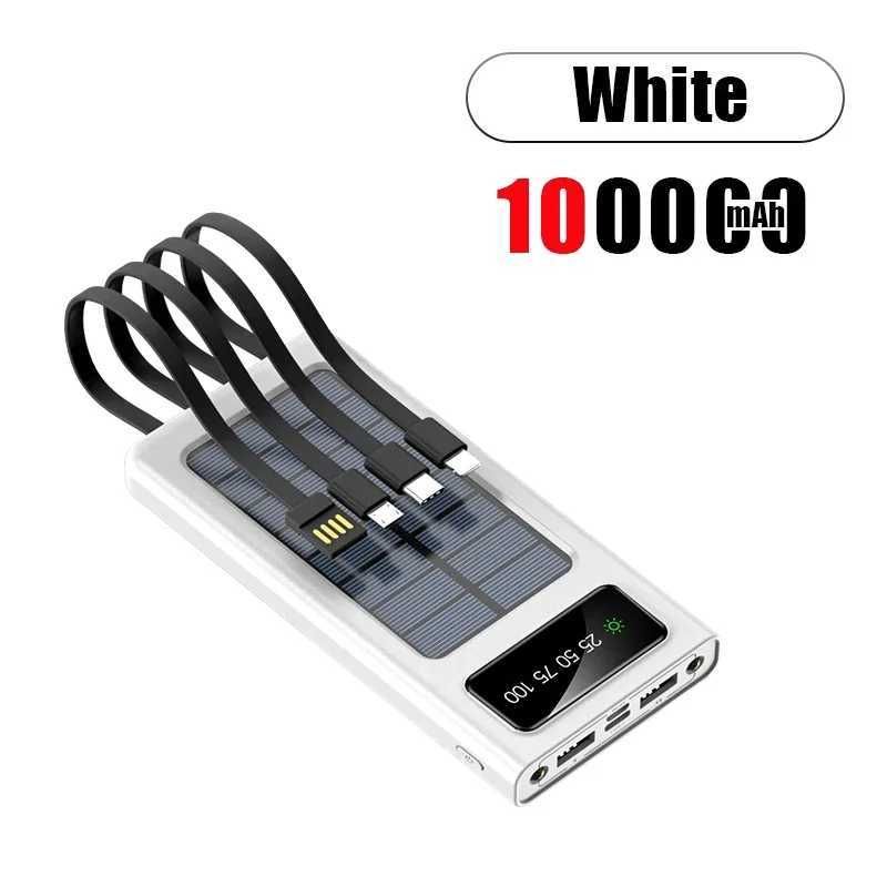 100000 mAh White