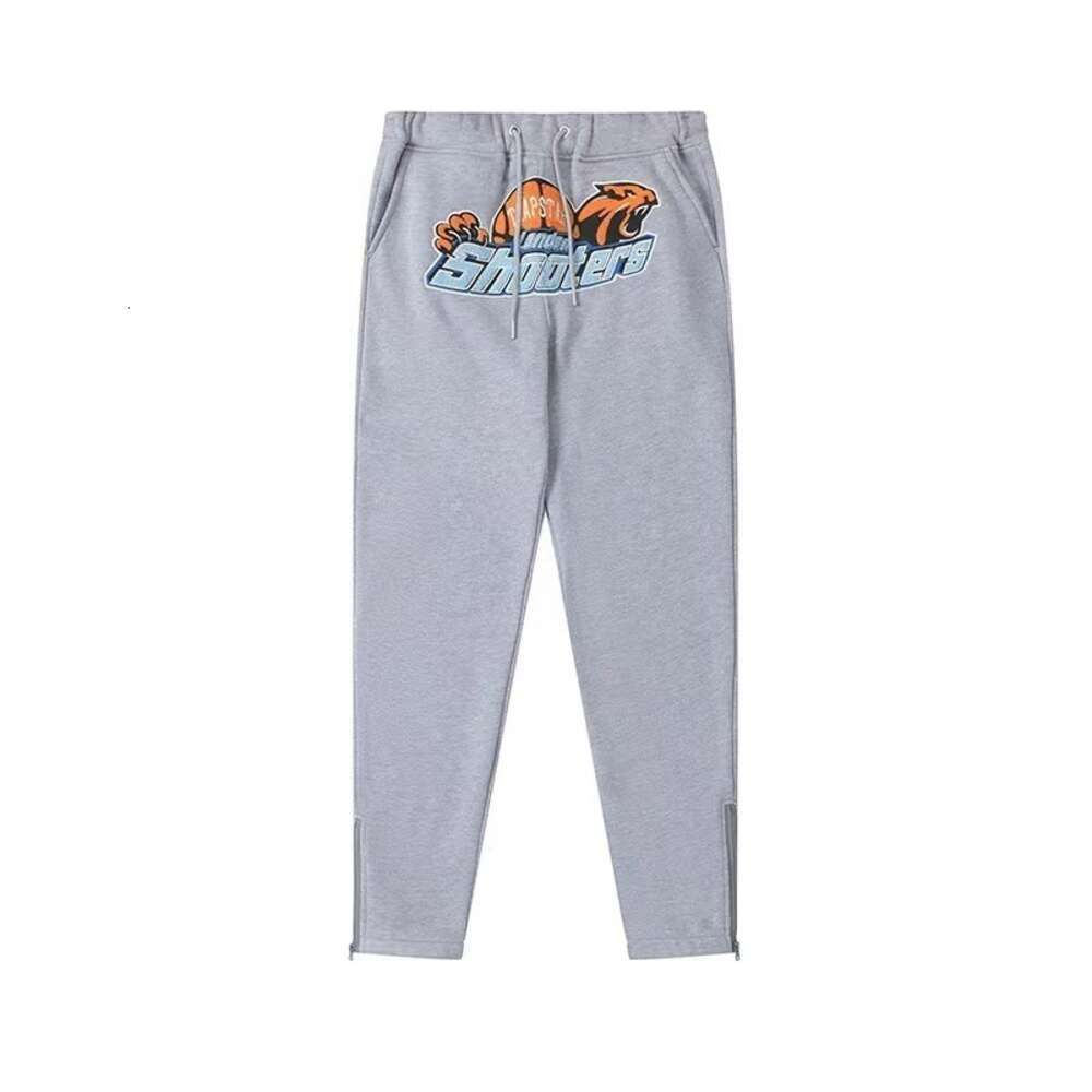 Grey 4-letter pants