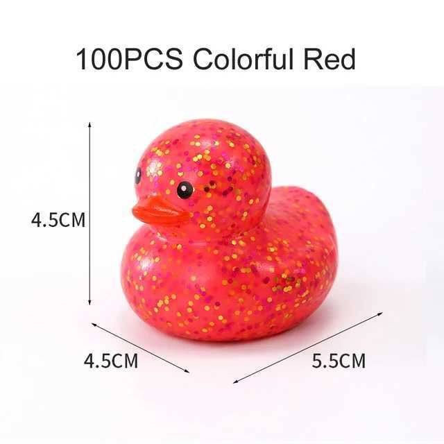 100pcs couleur rouge