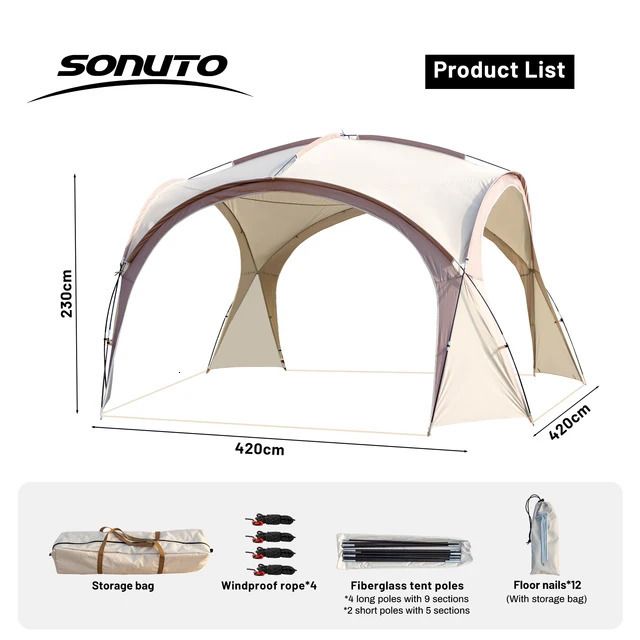 Khaki Tent