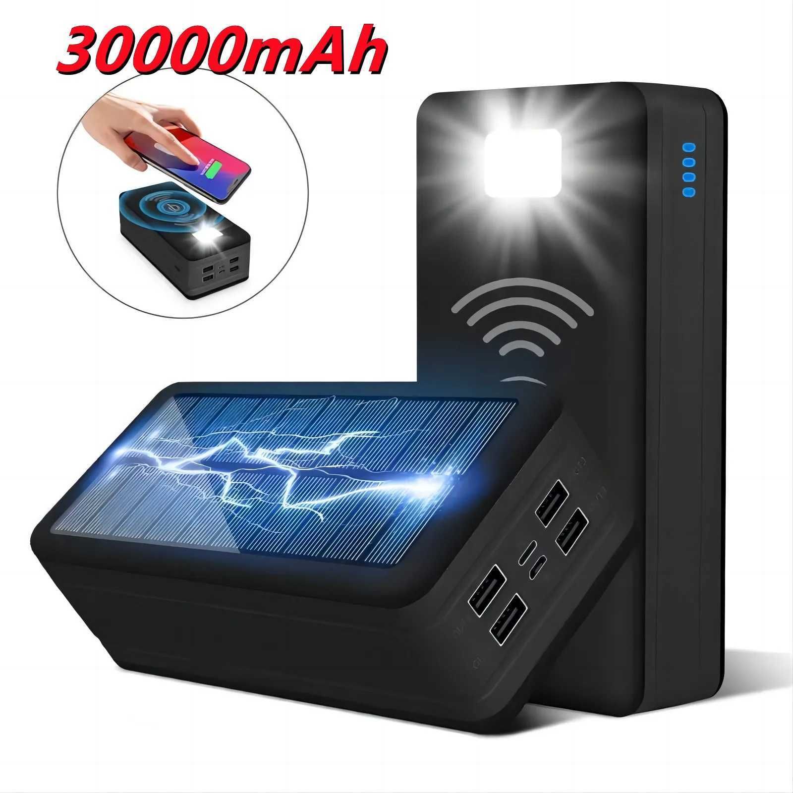 Zwart 30000mah