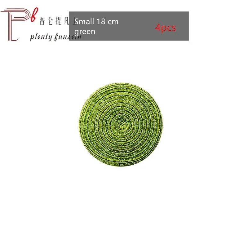 L Ronde 18 cm groen