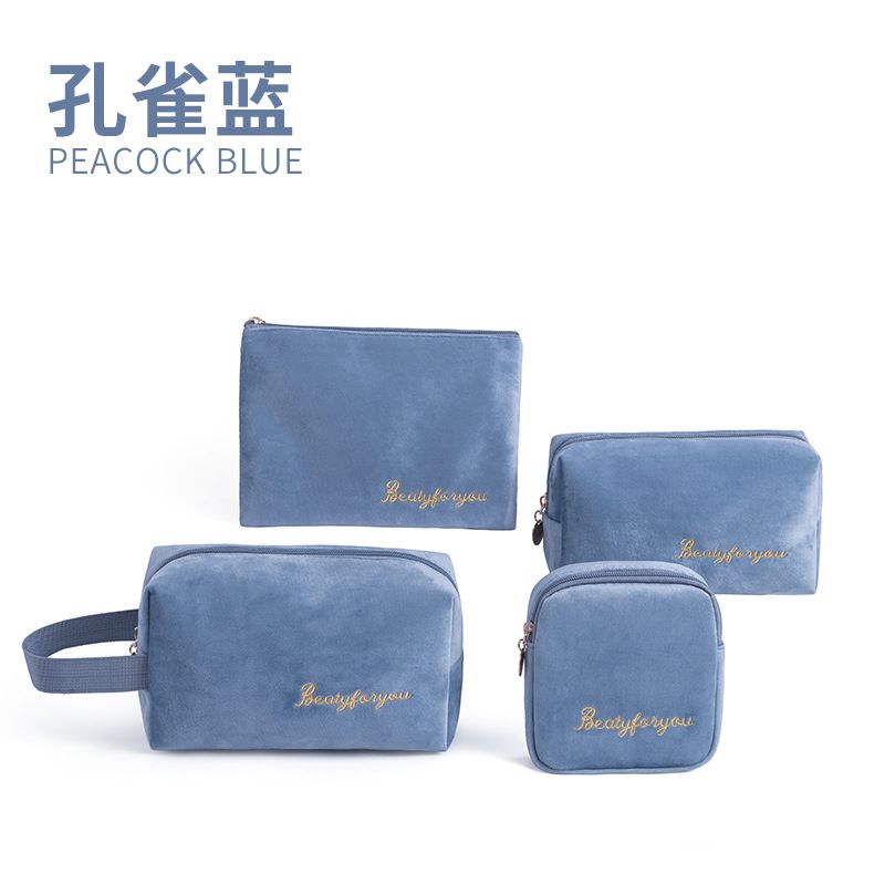 PEACOCK BLUE [set quatre pièces]