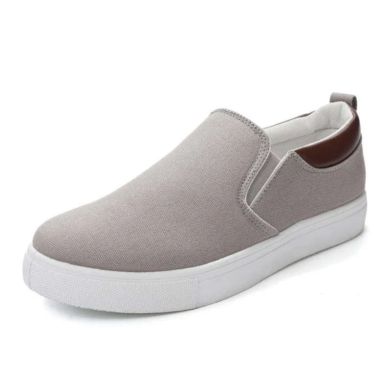 Grey loafers