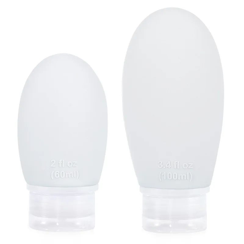 1PCS Light Grey-60ml-Silicone