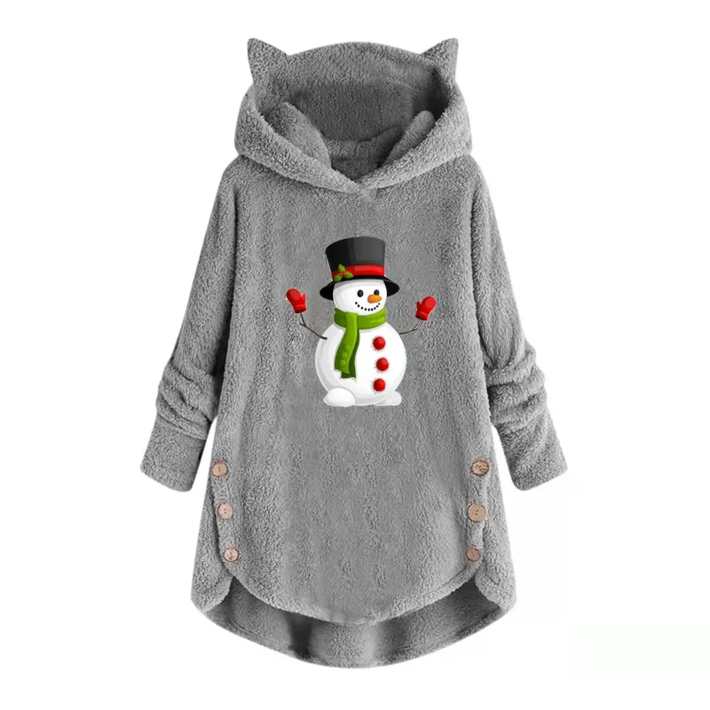 Grey snowman