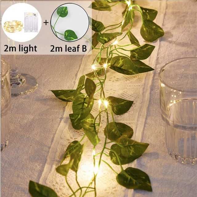 2m Light with Leaf b