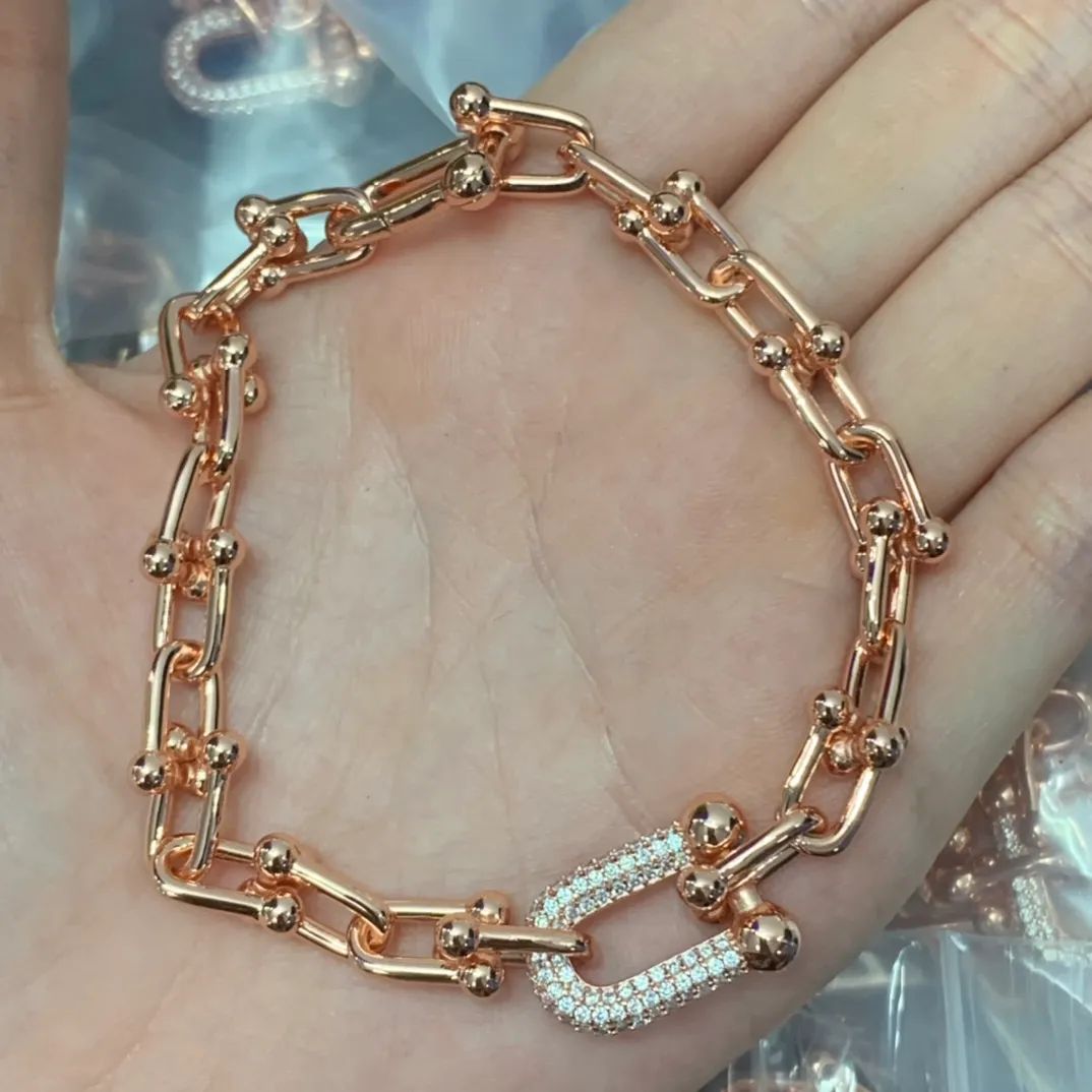 012-40 roségouden armband