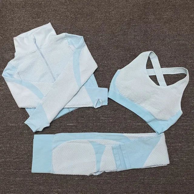 3pcs Set Sky Blue