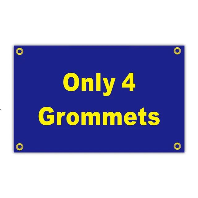 Only 4 Grommets-60 x 90cm