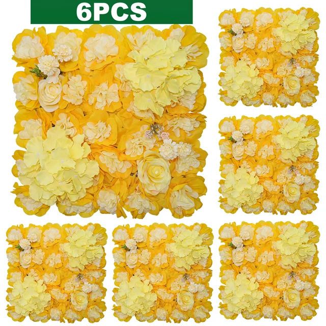 New-flower Wall-004-6pcs