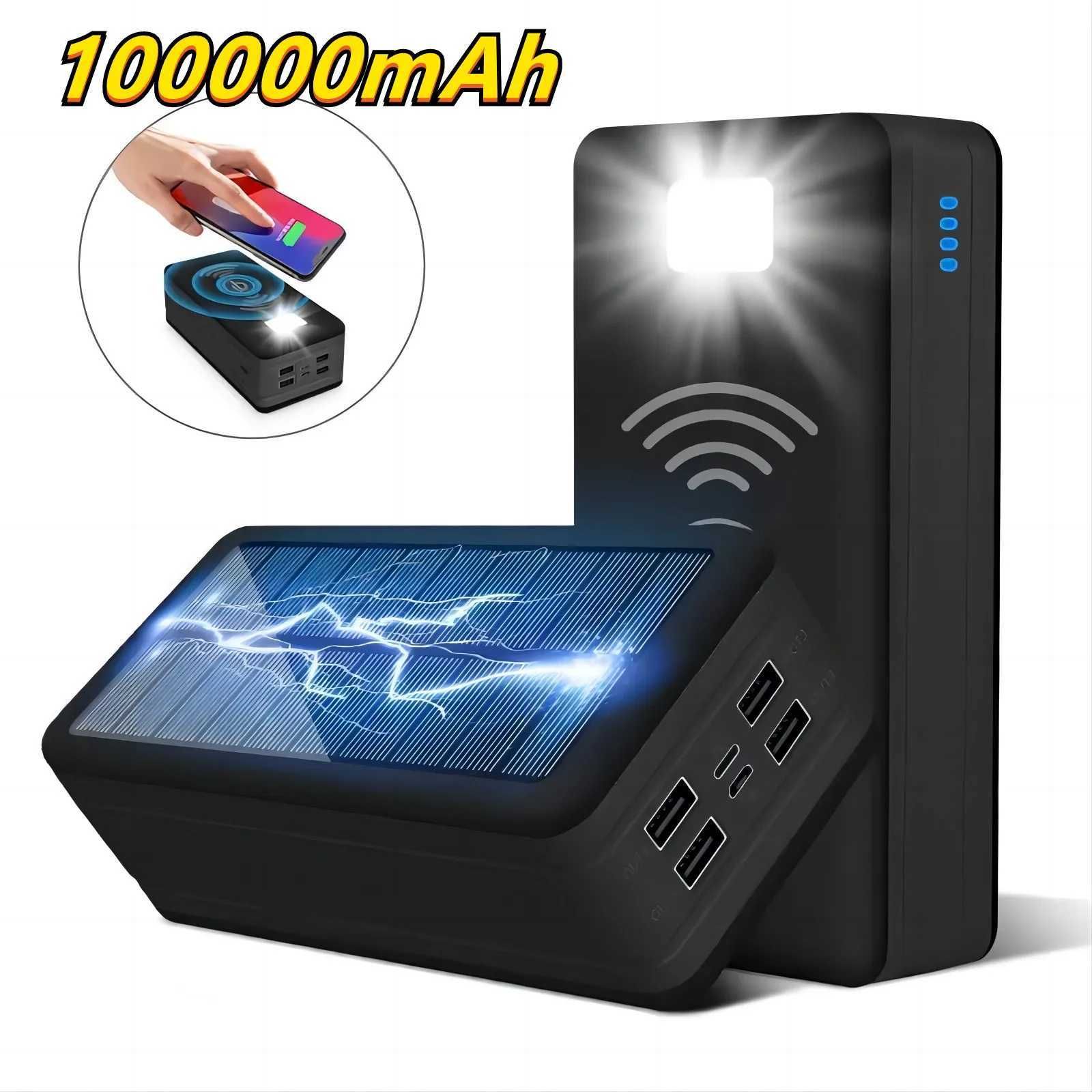 Черный 100000mah