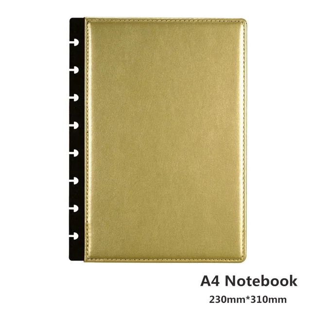 A4 Notebook Gold