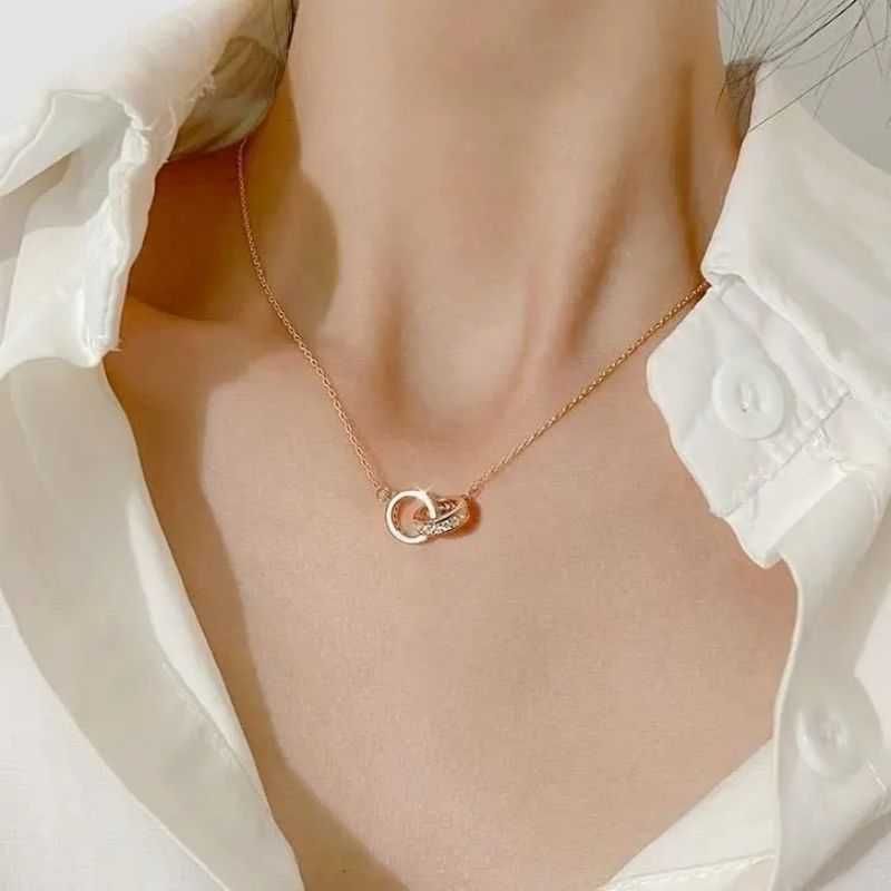 Collana a interblocco circolare (Rose G