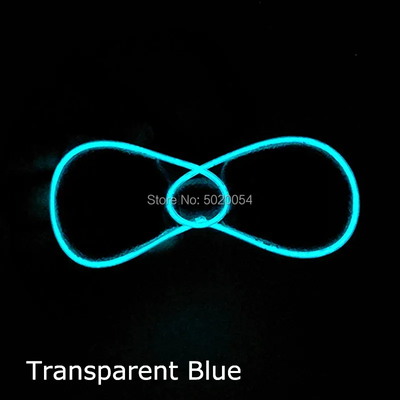 Bleu transparent