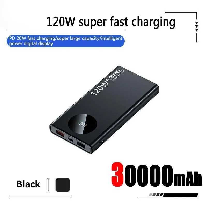 Svart 30000mAh