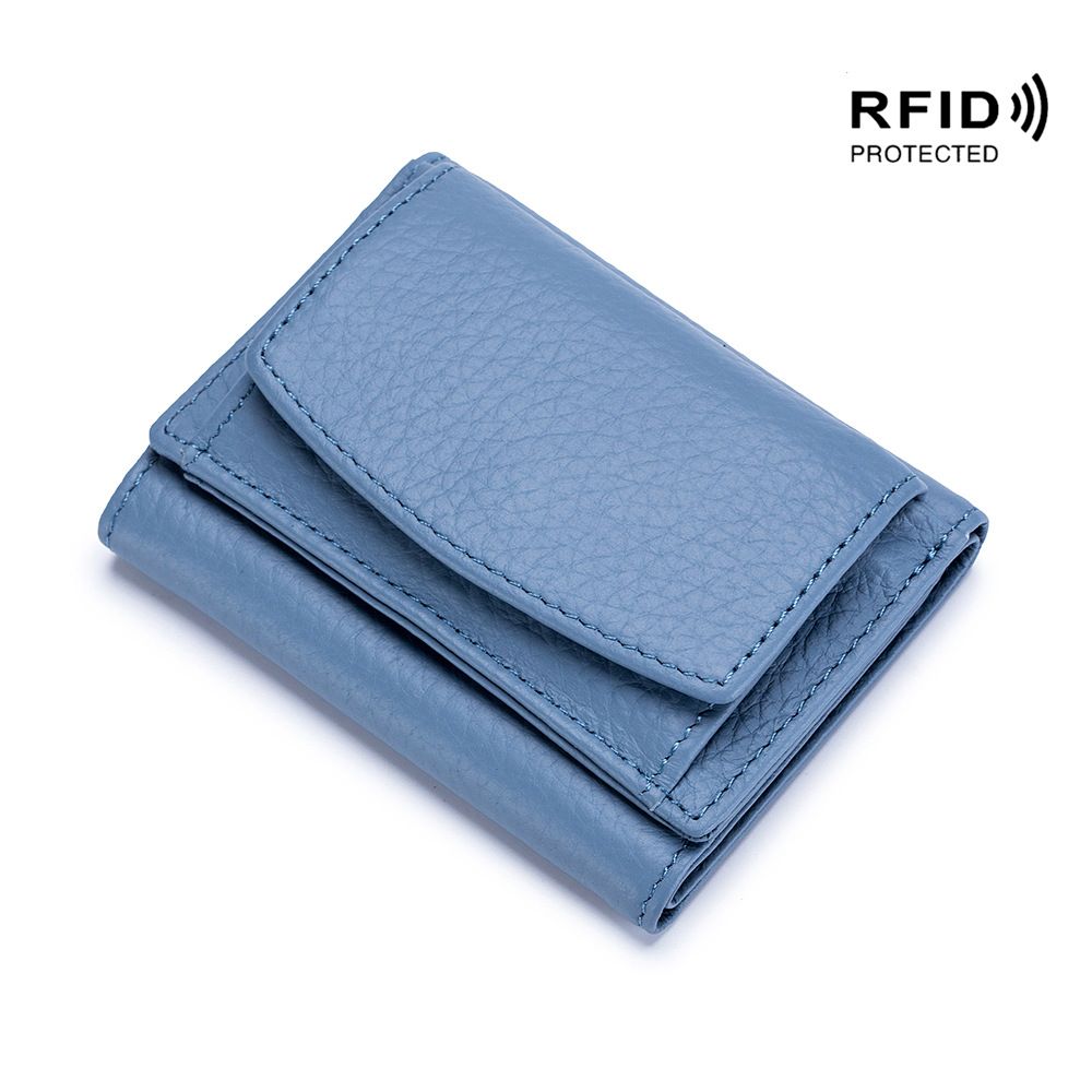 [Denim blu] Cowfide full-strate in prima scala in