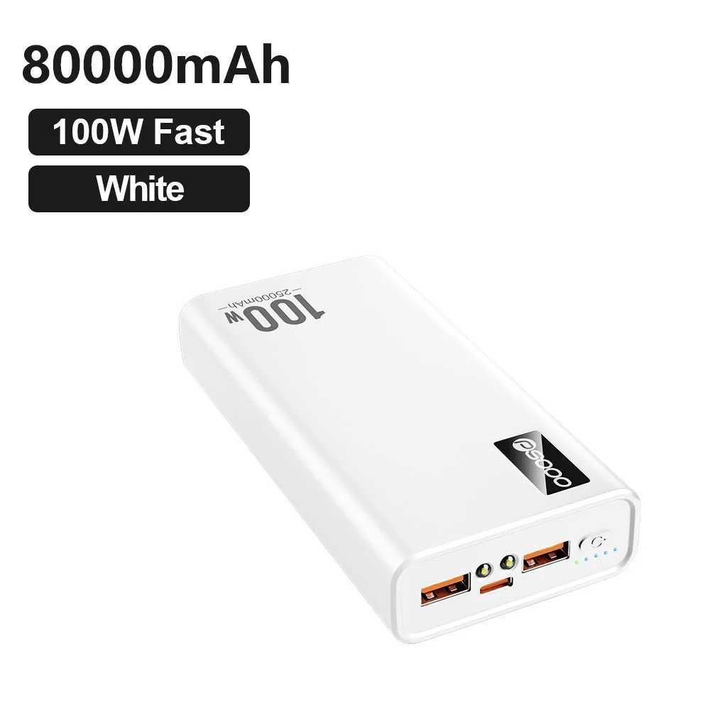 80000 mAh bianco