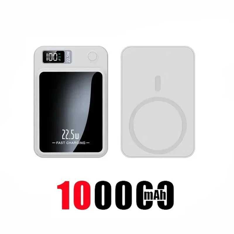 White 100000mah