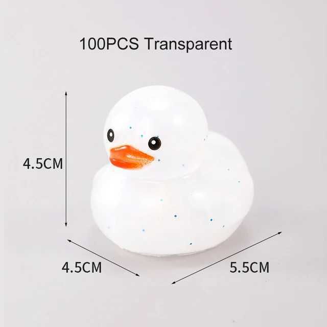 100pcs transparent