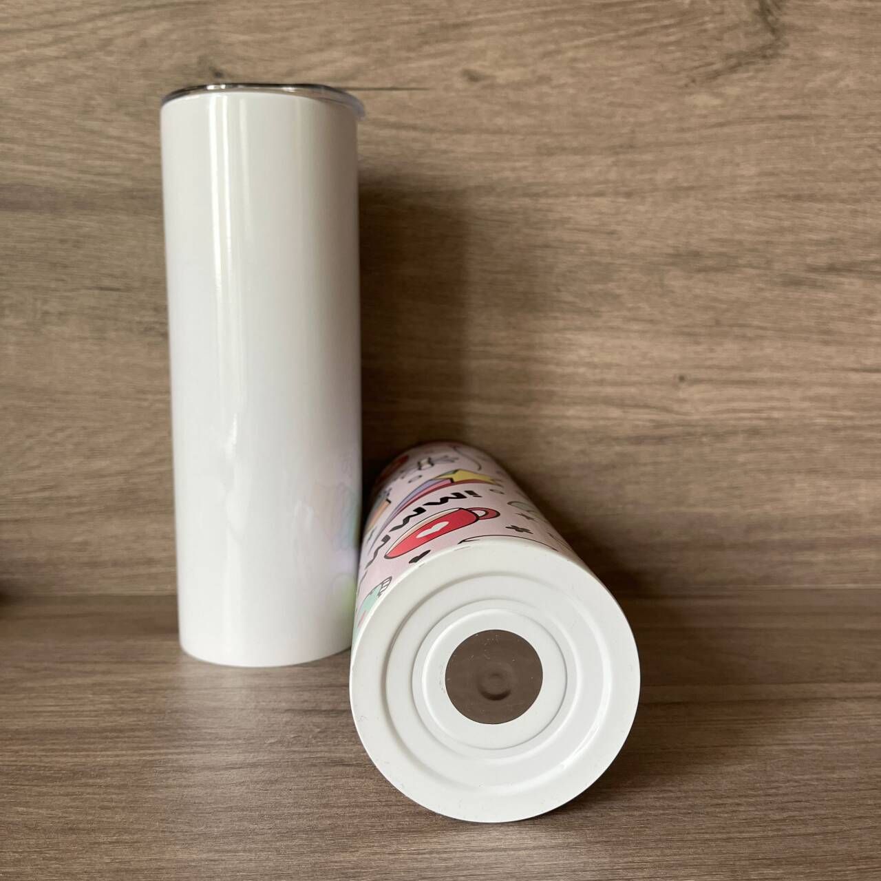 20oz white sublimation(Flat Edge)