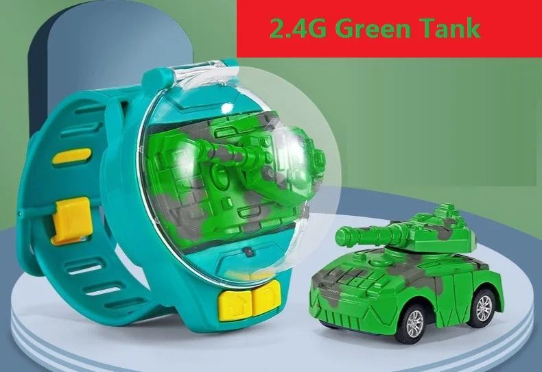 2.4G Зеленый танк