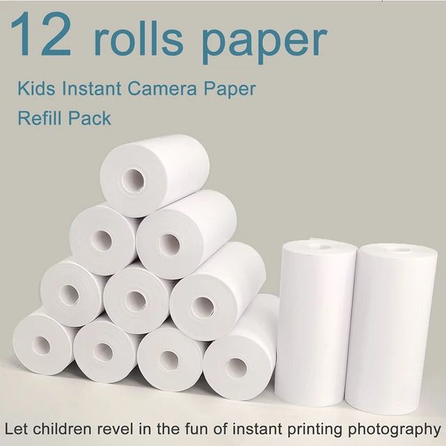 12 rolos de papel