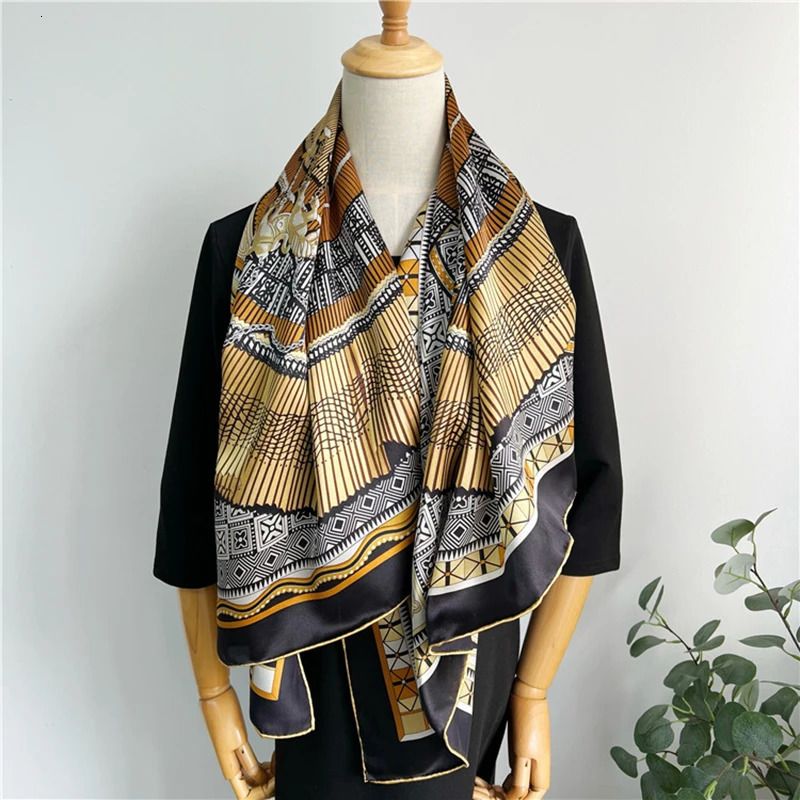 110cm Silk Scarf 1