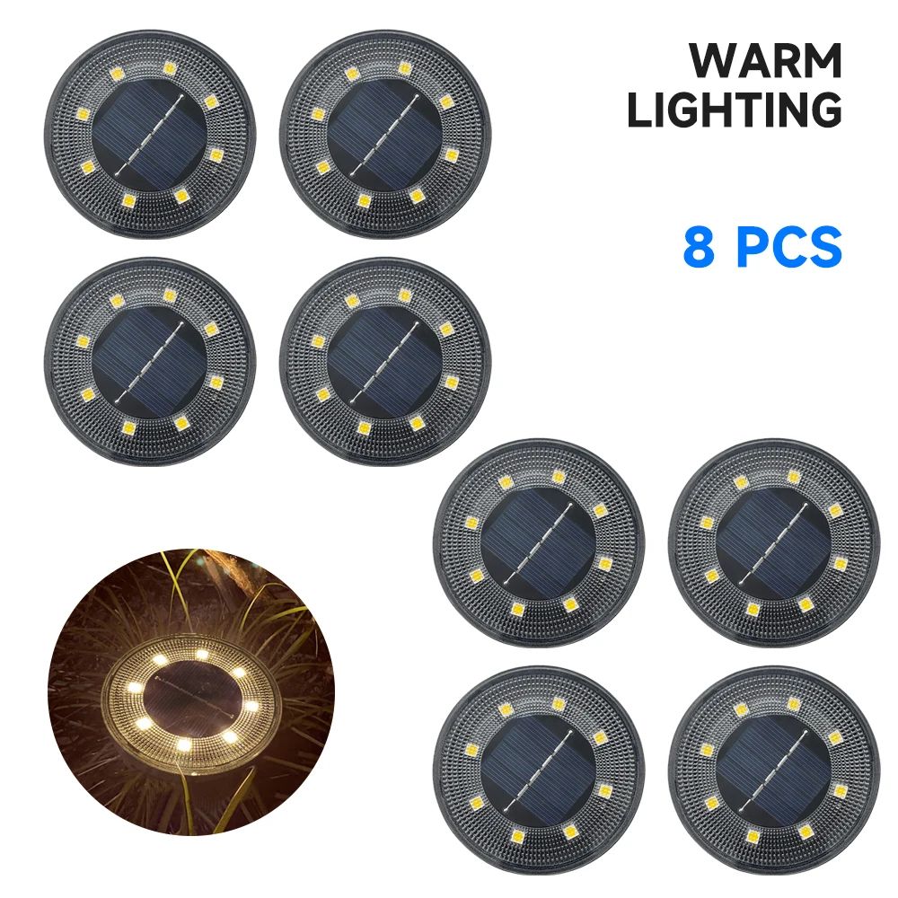 Colore di emissione: luce calda-8 pezzi